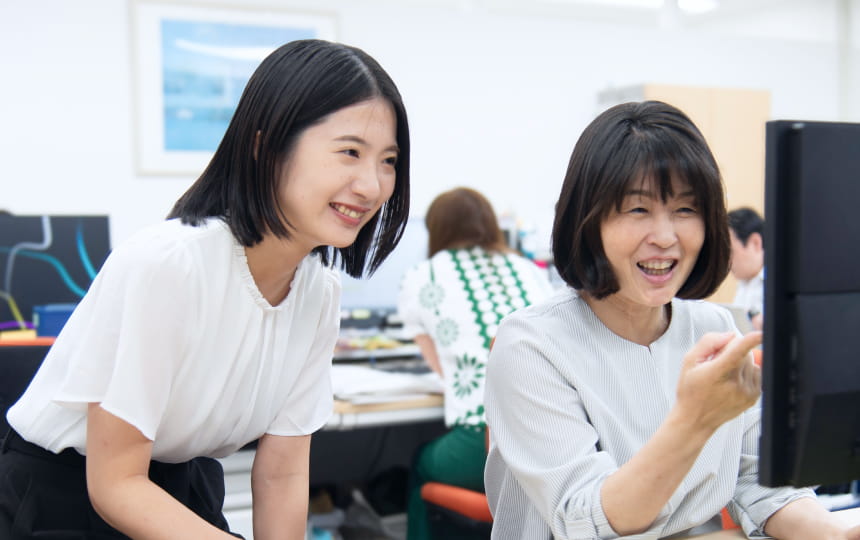 Fさんの仕事風景2