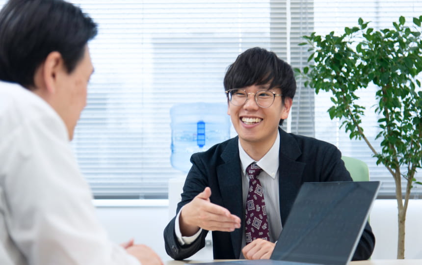 Kさんの仕事風景2